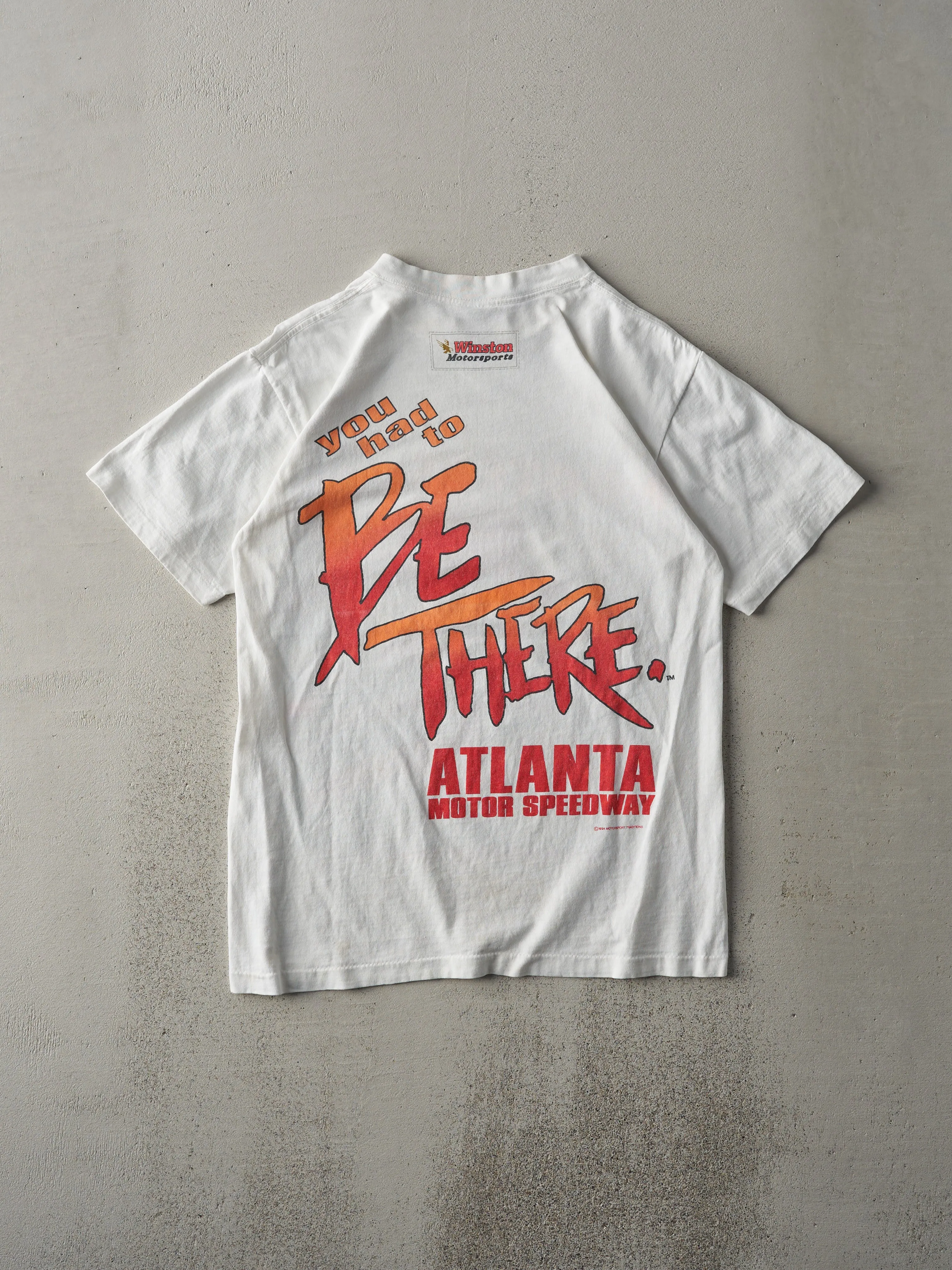 Vintage 94' White Nascar x Hooters Single Stitch Tee (S) sold by Rebalance Vintage product image thumbnail 2