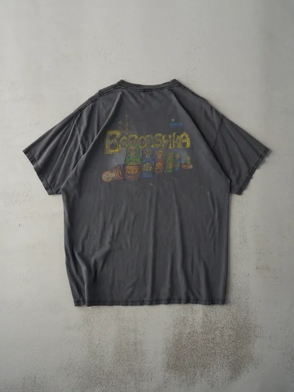 Vintage 90s Faded Black Babooshka Slot Machine Tee (L) sold by Rebalance Vintage