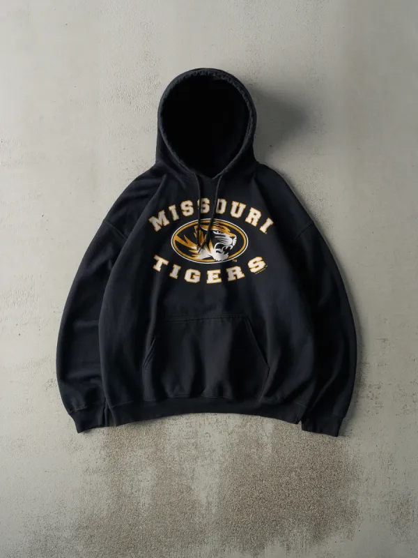 Vintage Y2K Black University of Missouri Tigers Hoodie (L) sold by Rebalance Vintage