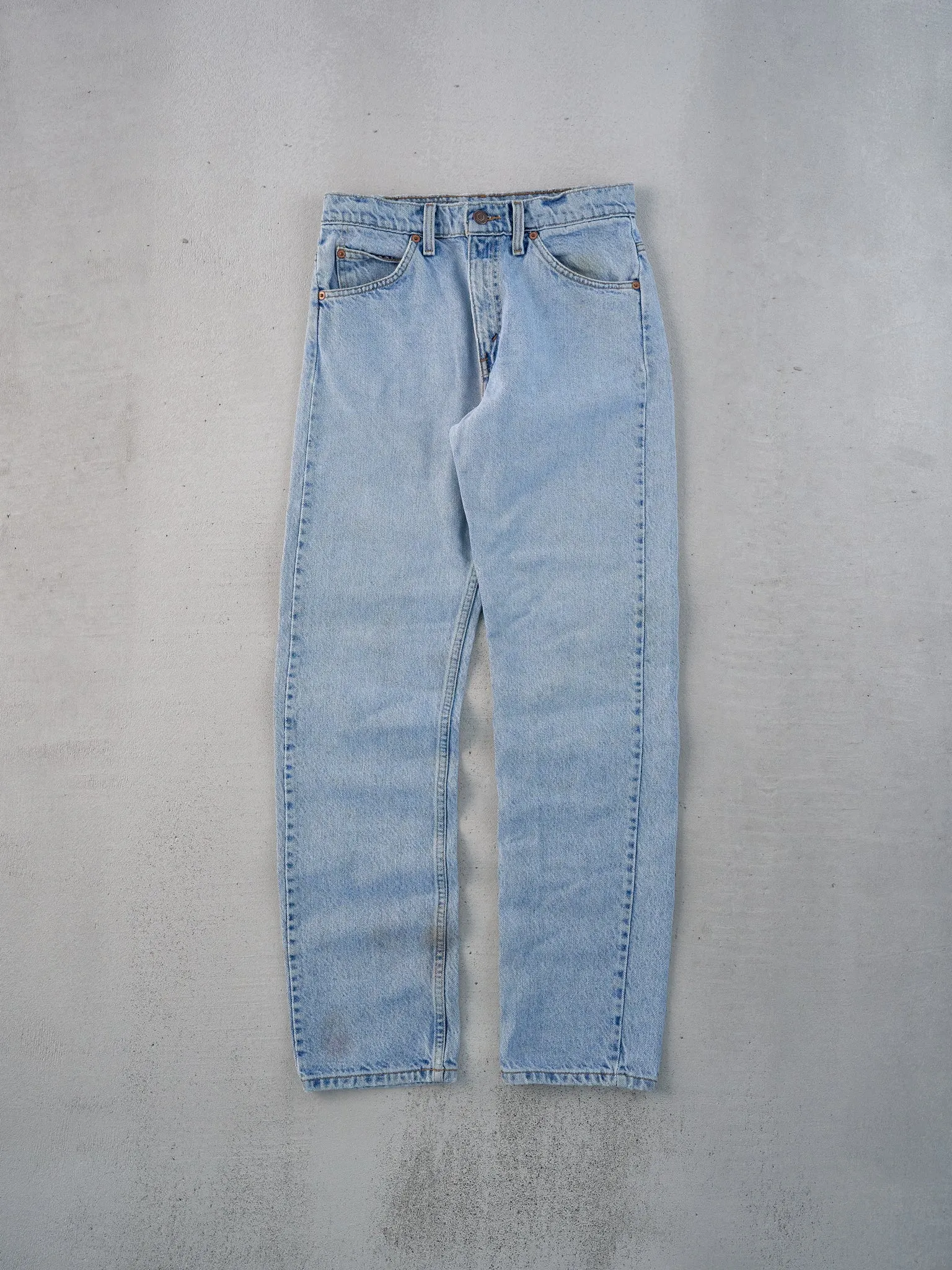 Vintage 70s Blue Levi's 505 Denim Jeans (28x30) sold by Rebalance Vintage
