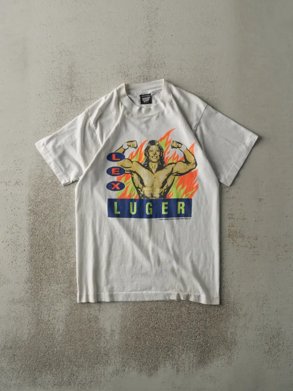 Vintage 90s RARE WCW Lex Luger Tee (S/M) sold by Rebalance Vintage