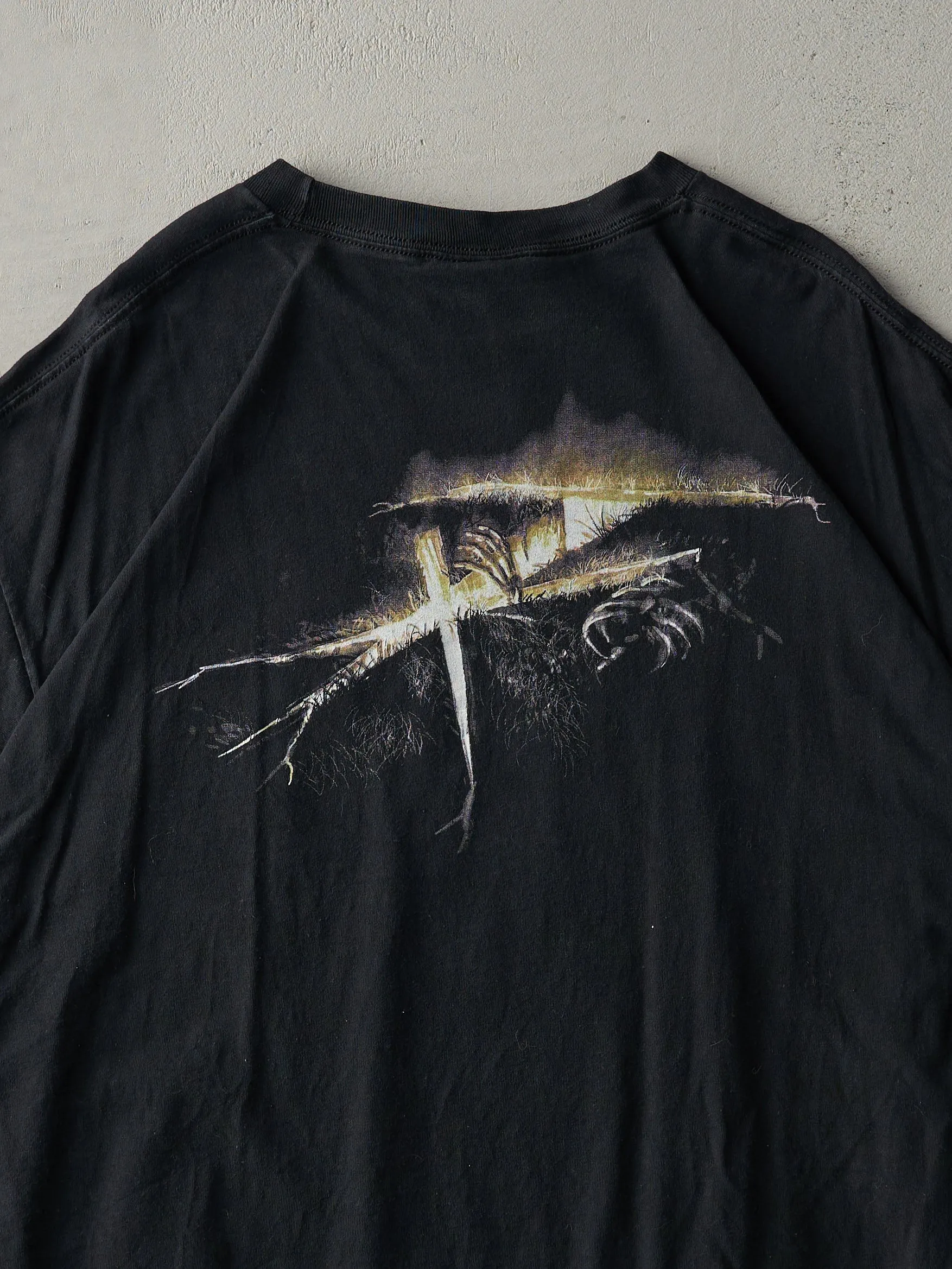 Vintage 10' Black WWE The Undertaker "The Last Outlaw" Tee (L/XL) sold by Rebalance Vintage product image thumbnail 4