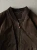 Vintage 90s Brown Route 66 Leather Bomber Jacket (M/L) sold by Rebalance Vintage