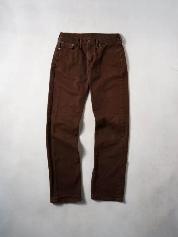 Vintage Y2K Brown Levi's 514 Denim Jeans (32x32) sold by Rebalance Vintage