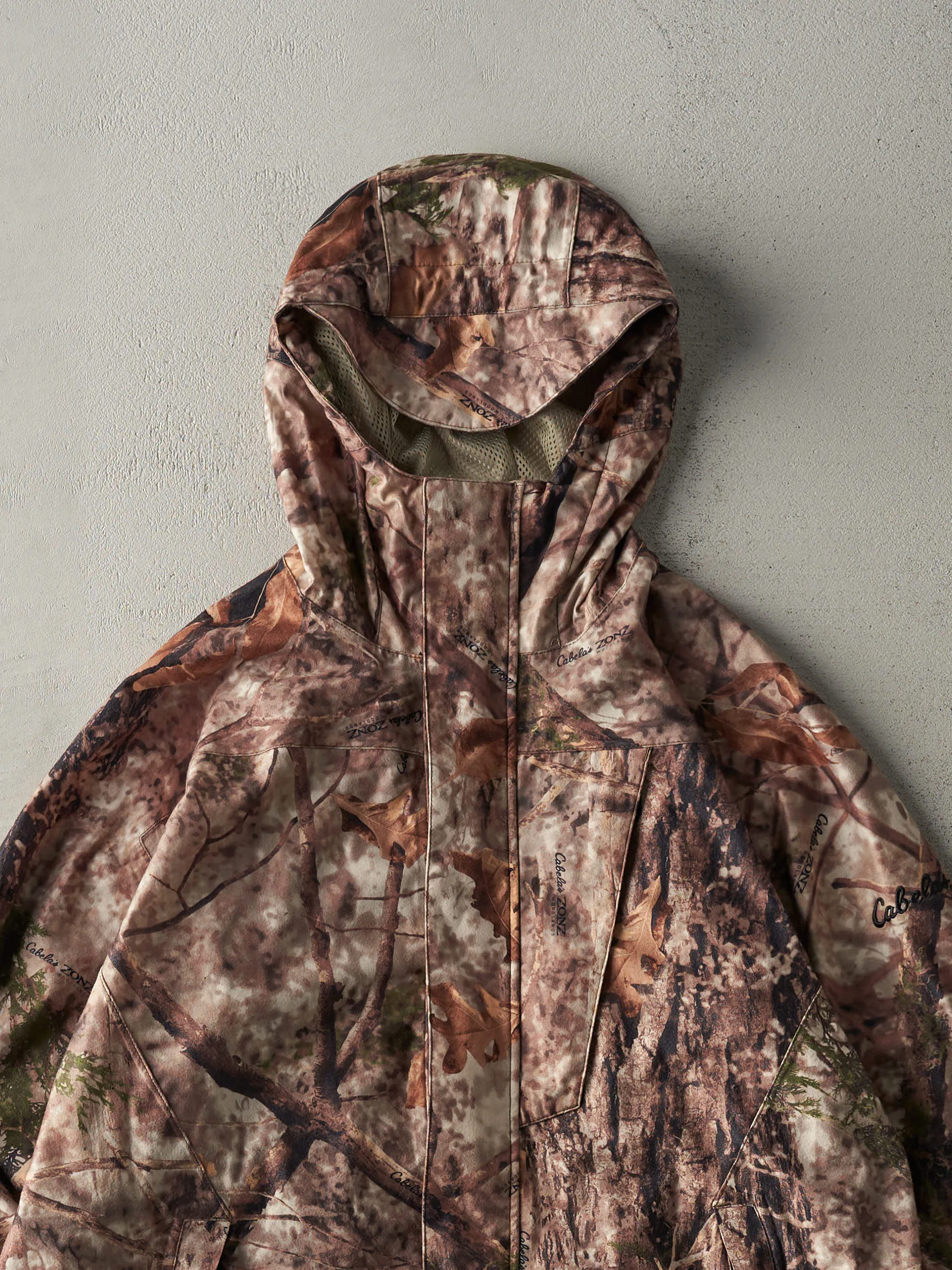 Vintage Y2K Camo Cabela's x Zonz Rain Jacket (L) sold by Rebalance Vintage product image thumbnail 3