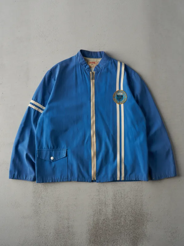 Vintage 70s Blue Toronto Society Model Engineers Jacket (M) sold by Rebalance Vintage