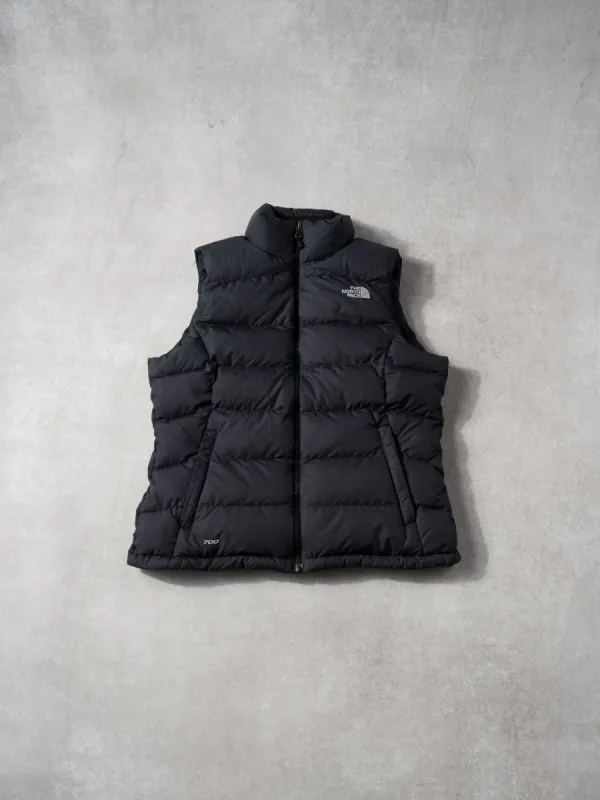Vintage 90s Black Northface Puffer Vest 700 (S) sold by Rebalance Vintage