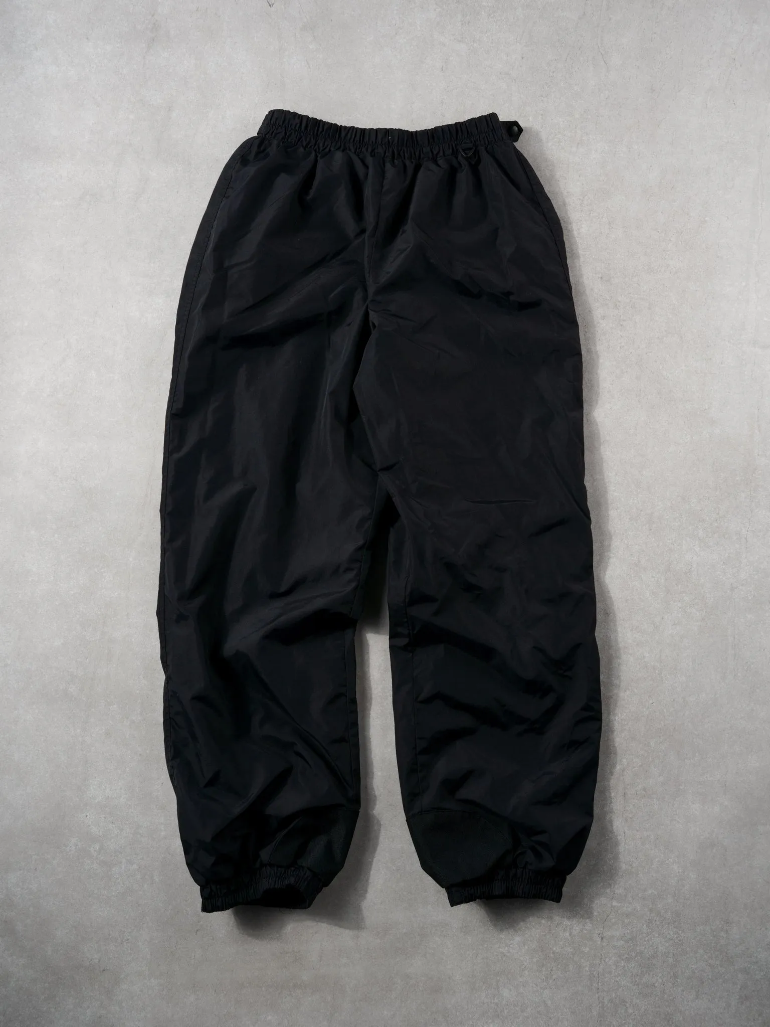 Vintage 90s Black Columbia Windbreaker Track Pants (28~32x31) sold by Rebalance Vintage