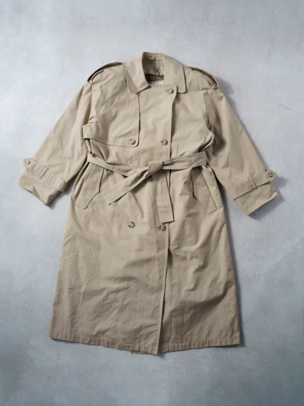 Vintage 90s Beige Towne London Fogg Trench Coat (M/L) sold by Rebalance Vintage