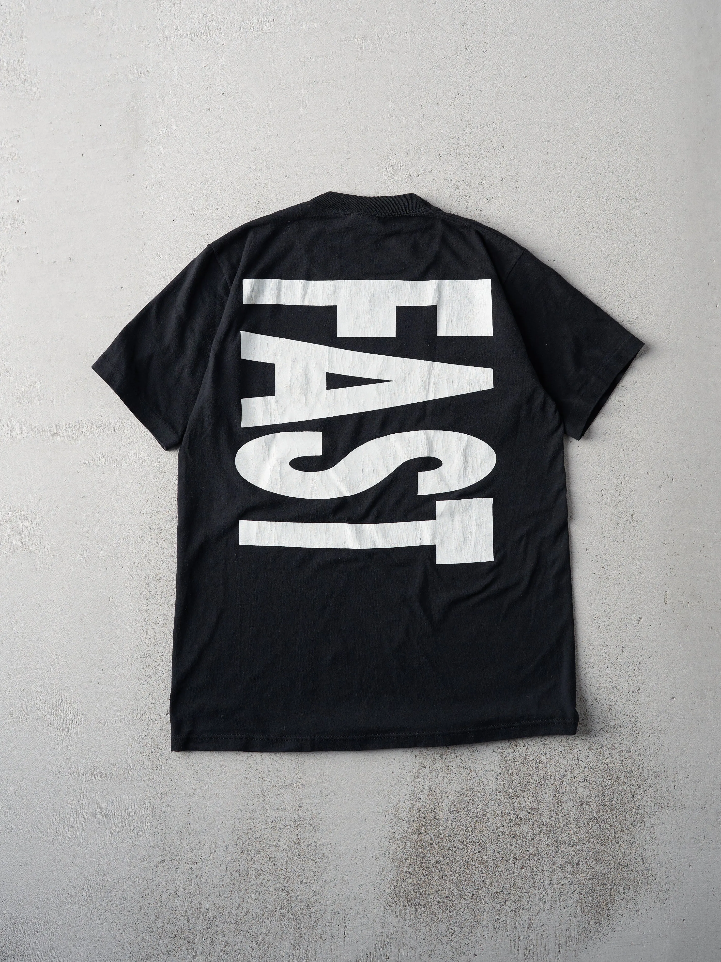 Vintage 80s Black "There Is Only One Way.." Single Stitch Tee (S) sold by Rebalance Vintage product image thumbnail 2