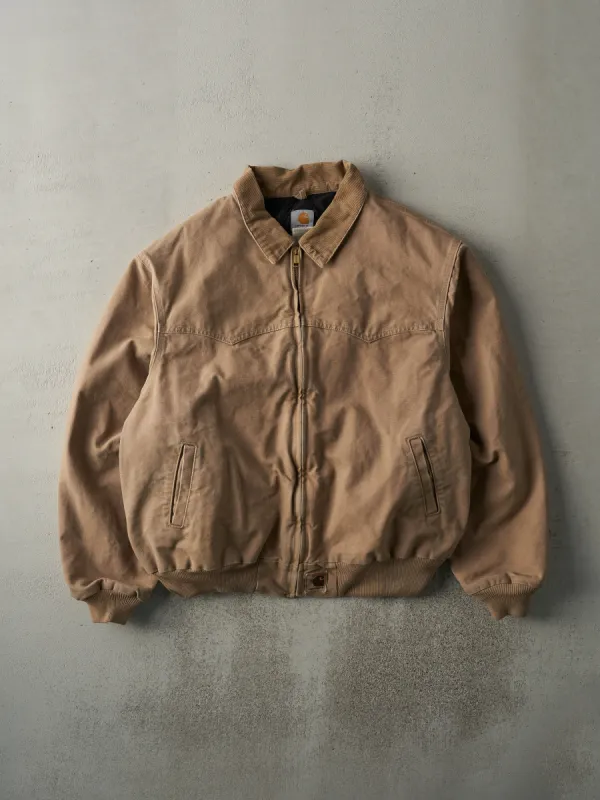 Vintage 90s Beige Carhartt Santa Fe Jacket (XXL) sold by Rebalance Vintage