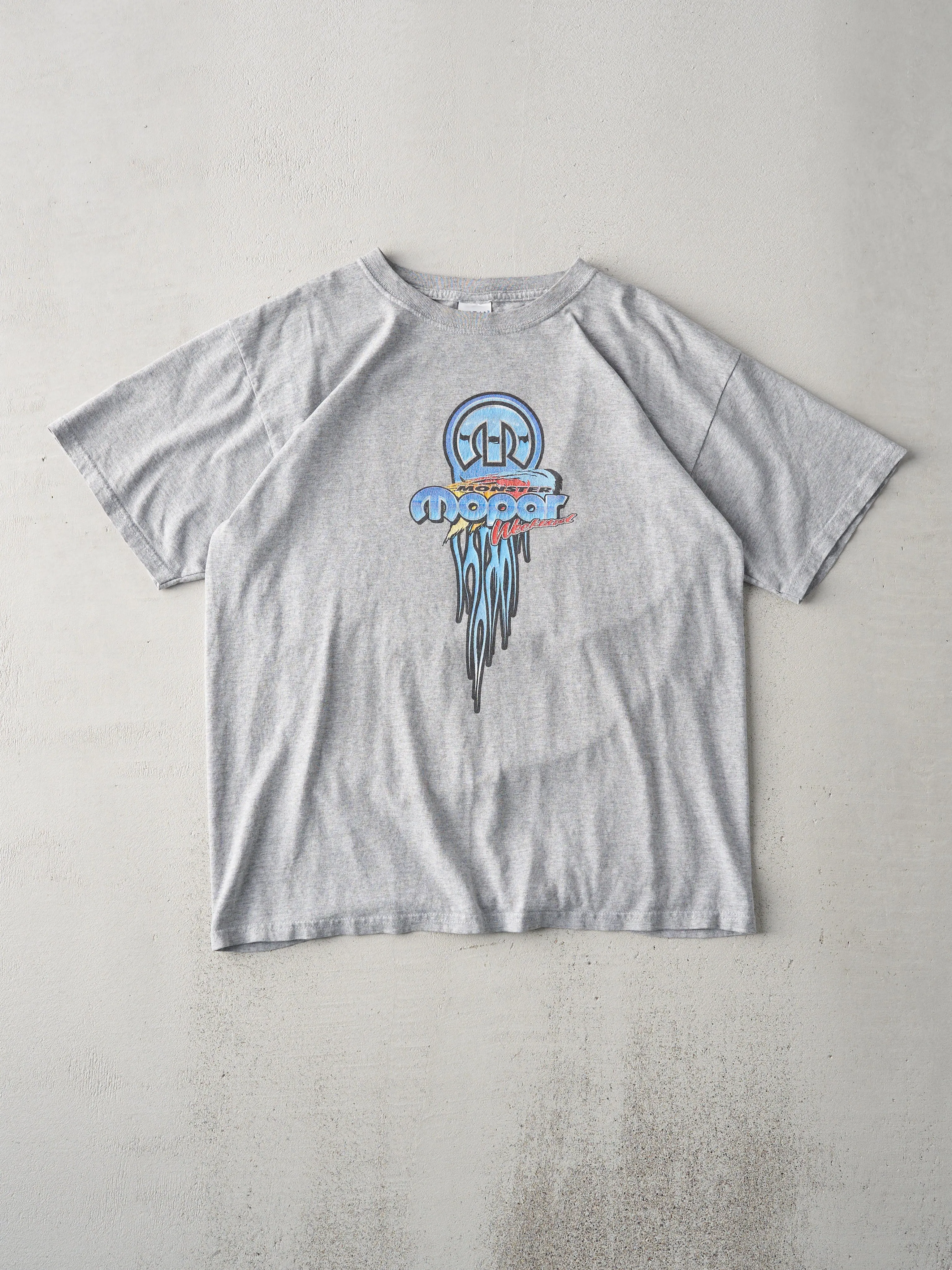 Vintage 07' Grey "Monster Mopor Weekend" Tee (M) sold by Rebalance Vintage product image thumbnail 2