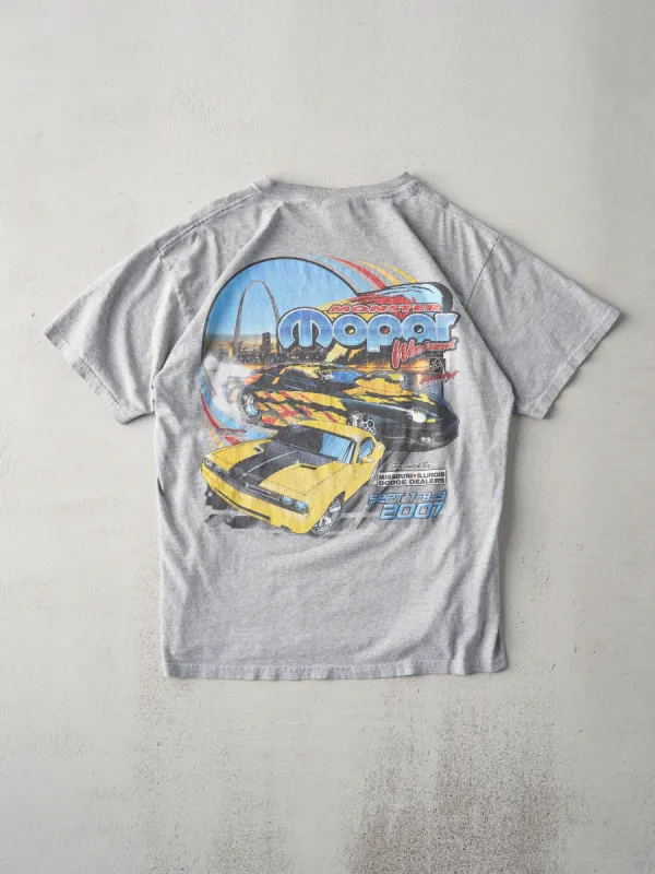 Vintage 07' Grey "Monster Mopor Weekend" Tee (M) sold by Rebalance Vintage