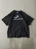 Vintage Y2K Black Stunts Slogan Tee (M) sold by Rebalance Vintage