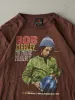 Vintage 03' Chocolate Brown Bob Marley "No More Trouble" Tee (M) sold by Rebalance Vintage