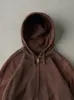 Vintage Y2K Sun Faded Brown Carhartt Zip Up Hoodie (L) sold by Rebalance Vintage