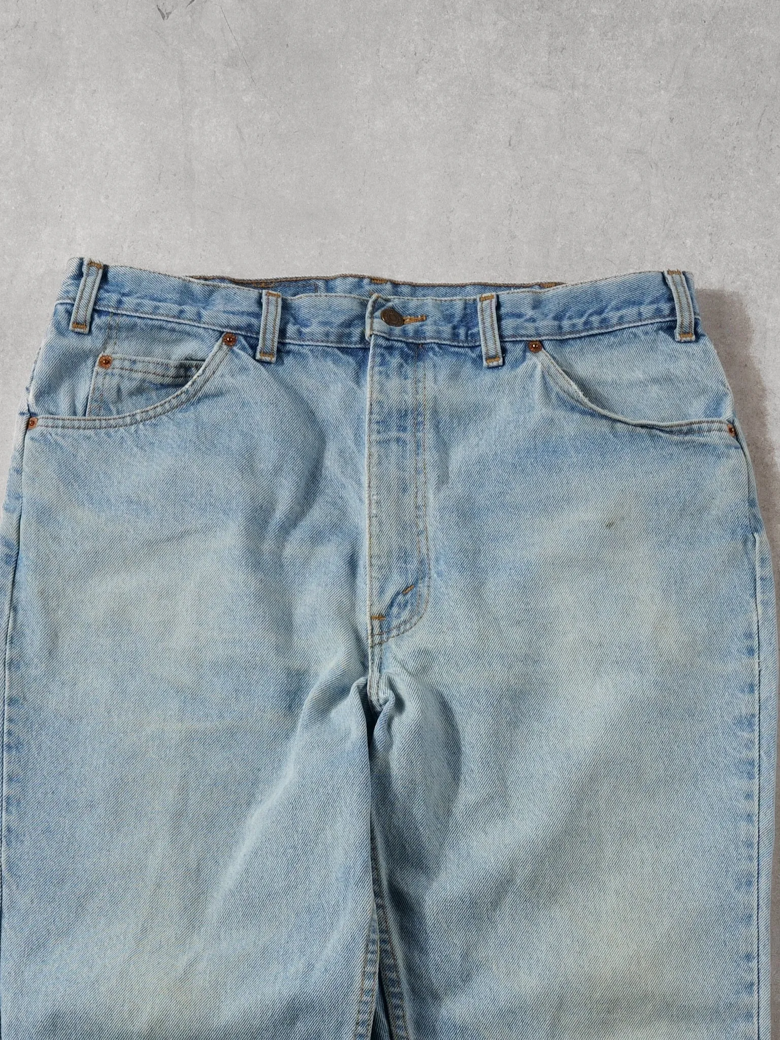 Vintage 70s Light Blue Levi's Denim Jeans (36x30) sold by Rebalance Vintage product image thumbnail 3