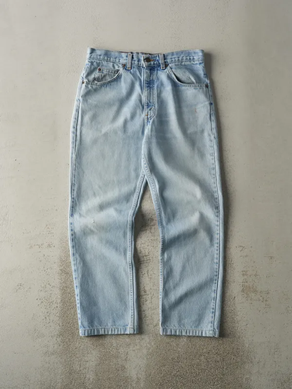 Vintage 80s Light Wash Levi's White Tab Jeans (32x28) sold by Rebalance Vintage