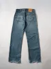 Vintage 90s Dark Blue Levi's 505 Denim Jeans (32x32) sold by Rebalance Vintage