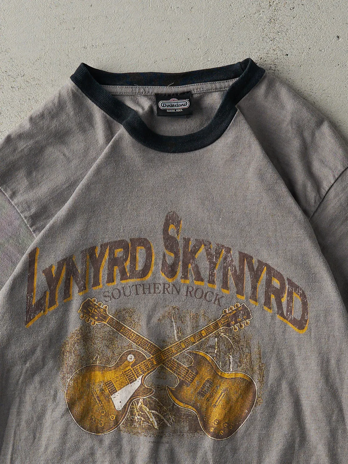 Vintage 04' Grey Lynyrd Skynyrd Ringer Tee (XS) sold by Rebalance Vintage product image thumbnail 2