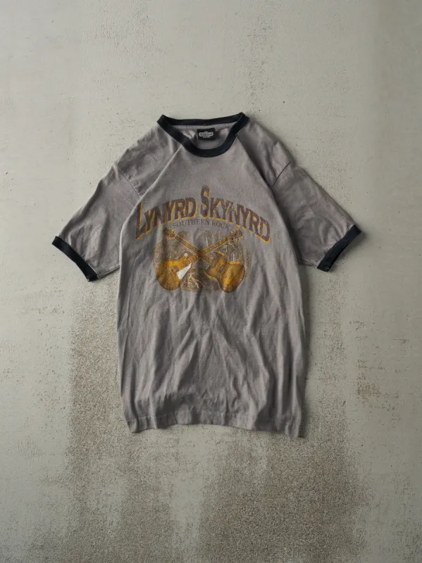 Vintage 04' Grey Lynyrd Skynyrd Ringer Tee (XS) sold by Rebalance Vintage