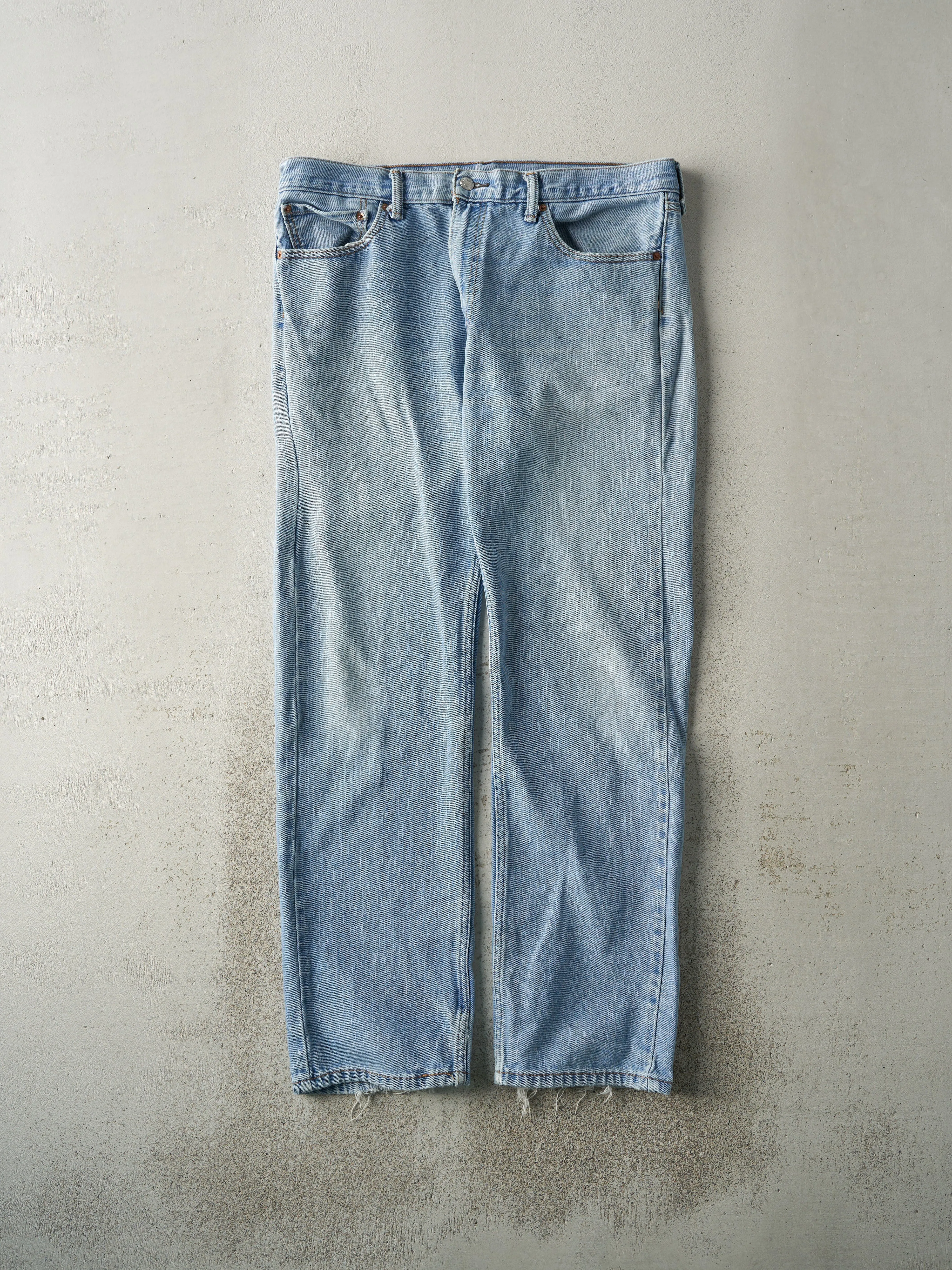 Vintage Y2K Light Wash Levi's 505 Jeans (37x31) sold by Rebalance Vintage