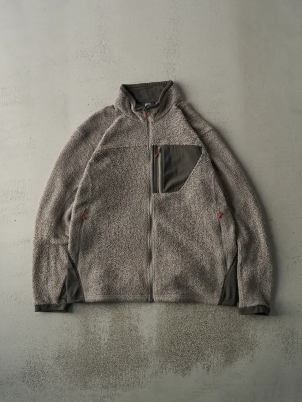 Vintage Y2K Grey MEC Polar Tech Fleece Jacket (L/XL) sold by Rebalance Vintage