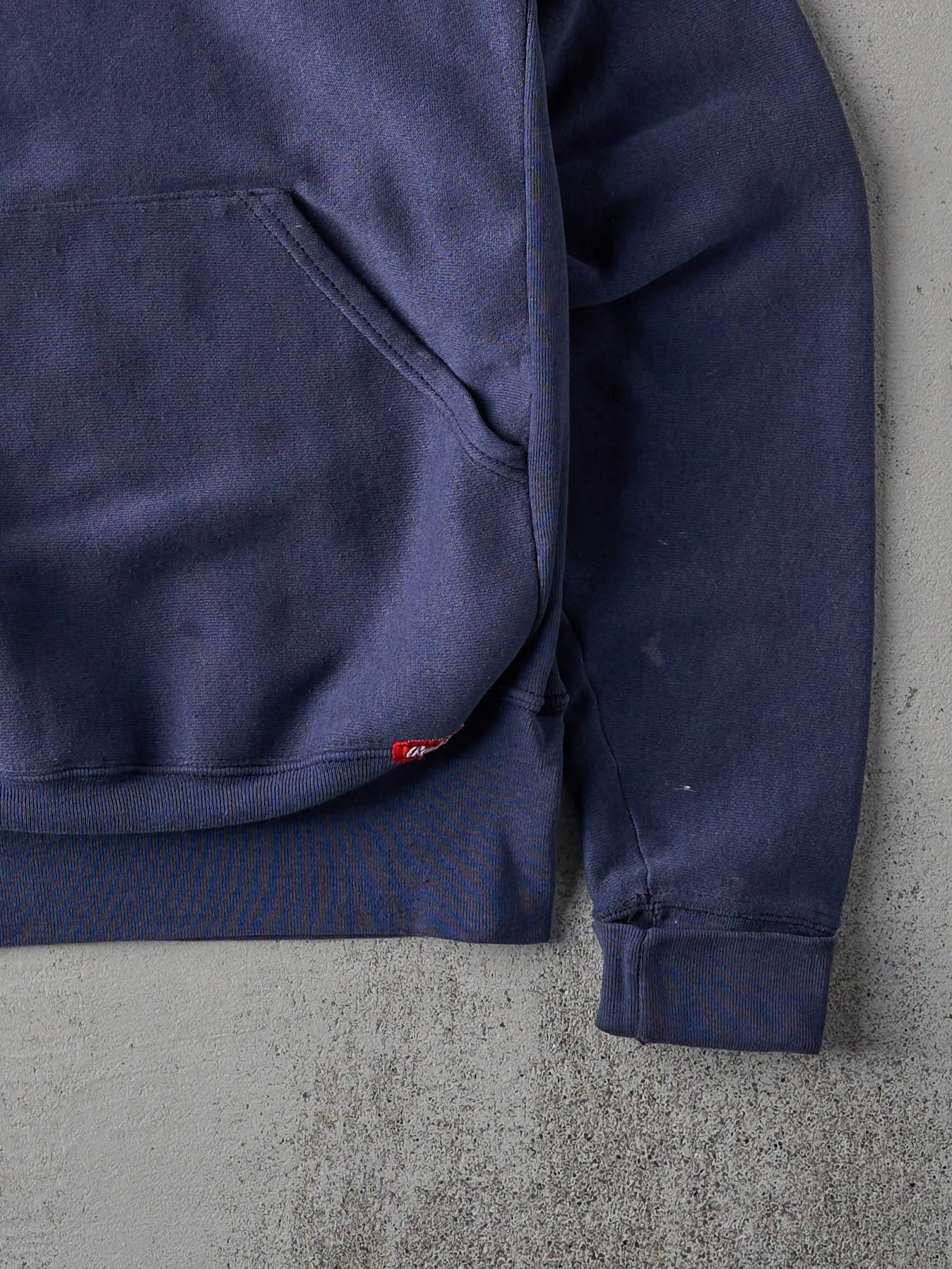 Vintage 90s Navy Blue Rawling's Hoodie (M) sold by Rebalance Vintage product image thumbnail 3