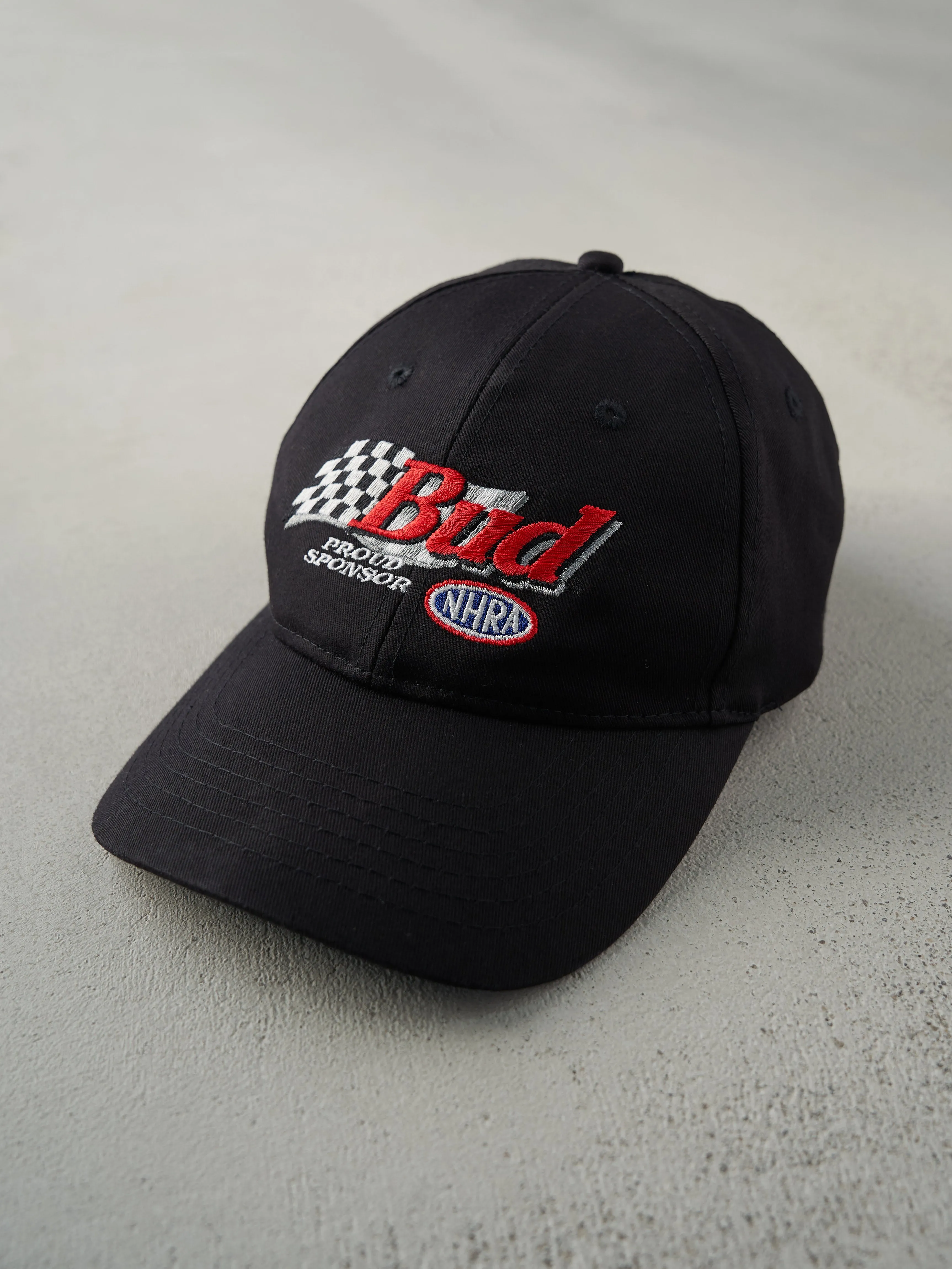 Vintage Y2K Black Budweiser Embroidered Strap Back sold by Rebalance Vintage product image thumbnail 2