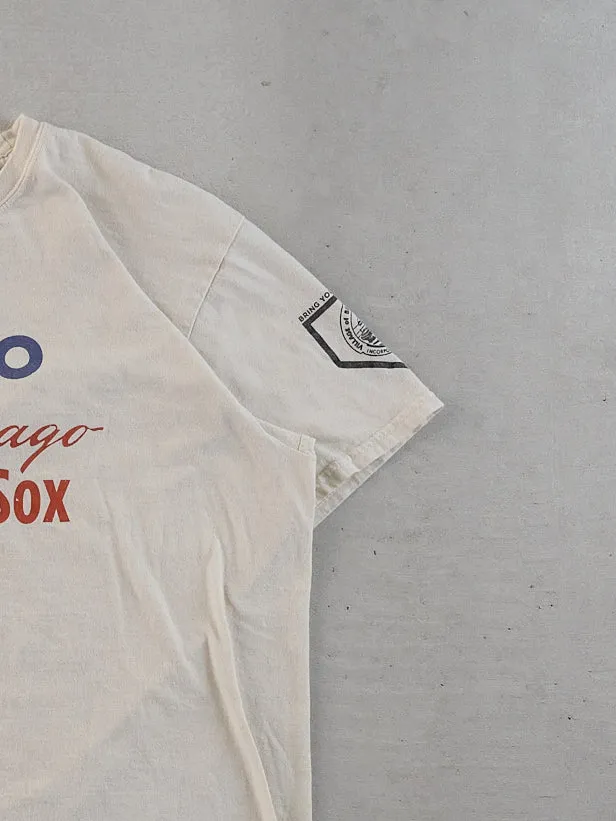 Vintage White GO GO Chicago White Sox Graphic Tee (M) sold by Rebalance Vintage product image thumbnail 2