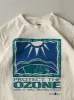 Vintage 90s Beige Protect the Ozone Single Stitch Tee (XS/S) sold by Rebalance Vintage