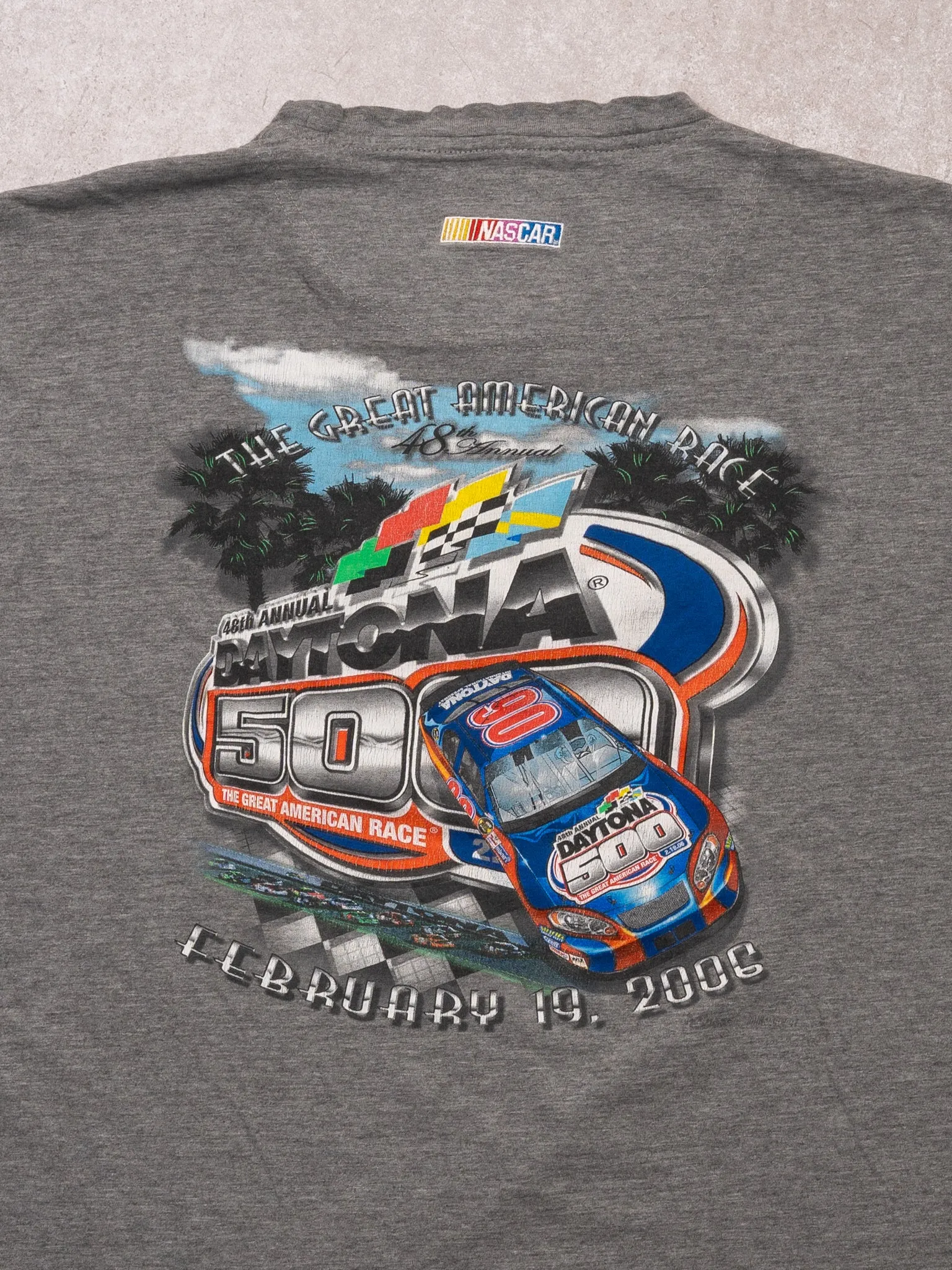 Vintage '06 Grey 48th Annual Daytona Race Tee (L) sold by Rebalance Vintage product image thumbnail 2
