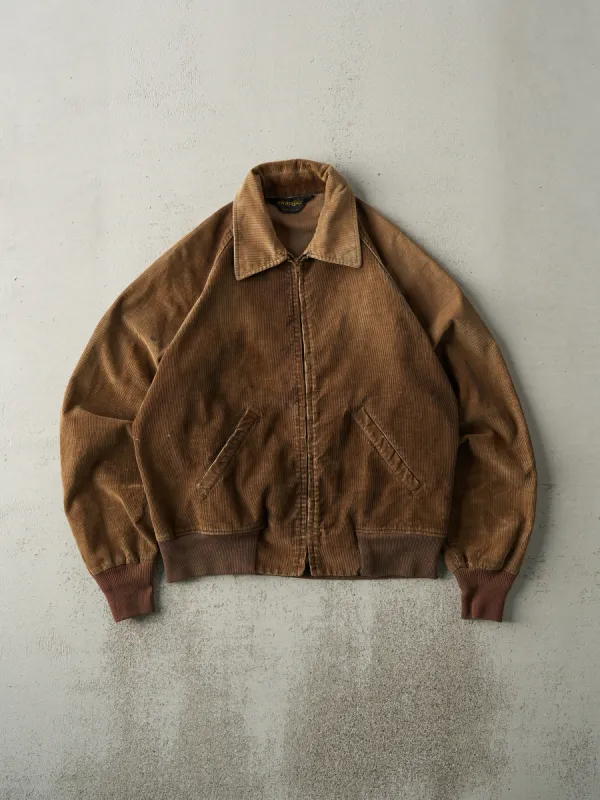 Vintage 70s Brown Wrangler Corduroy Work Jacket (S) sold by Rebalance Vintage