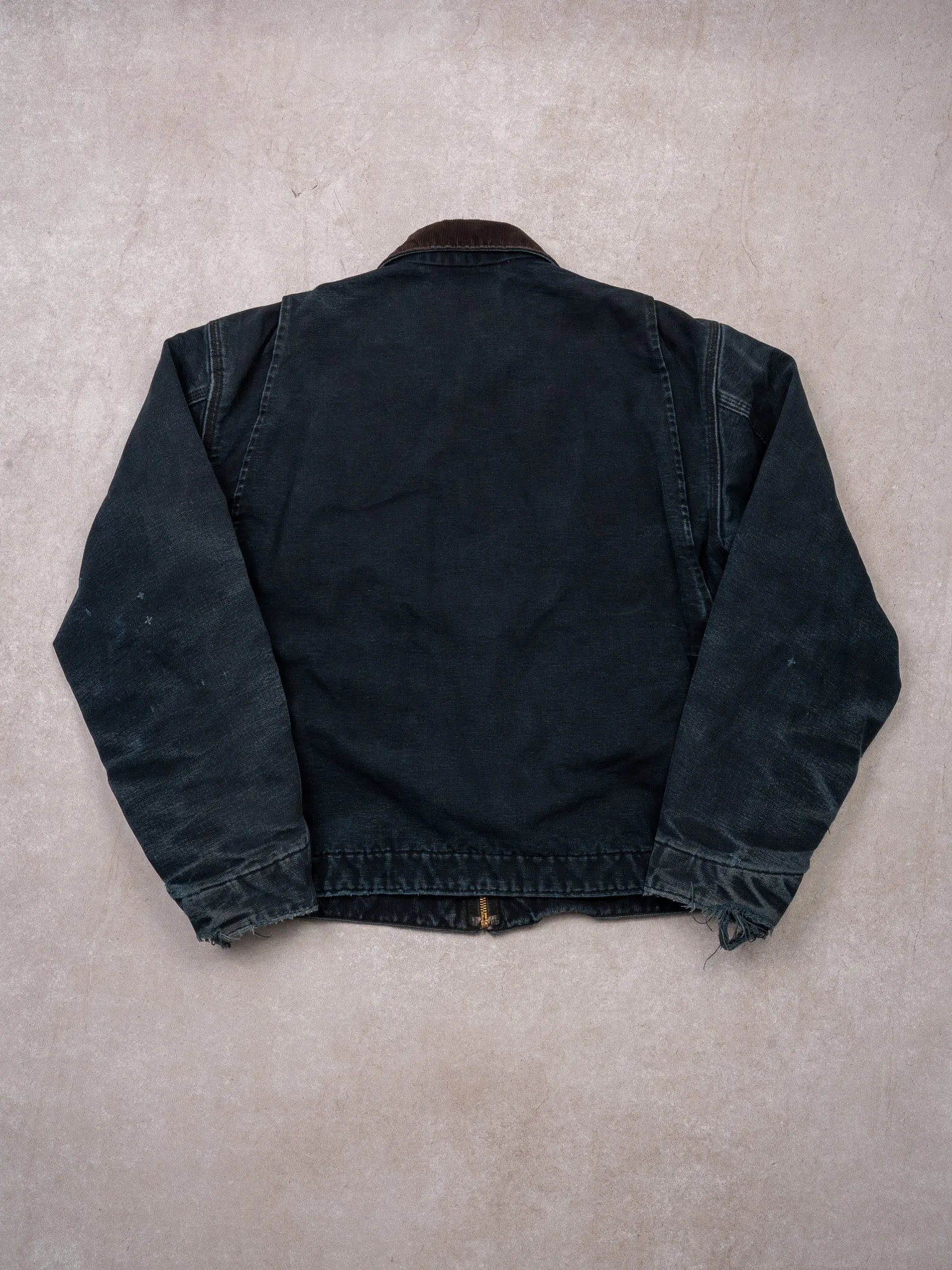 Vintage 90s Rugged Navy Carhartt 'Frankies' Lined Detroit Jacket (M/L) sold by Rebalance Vintage product image thumbnail 5