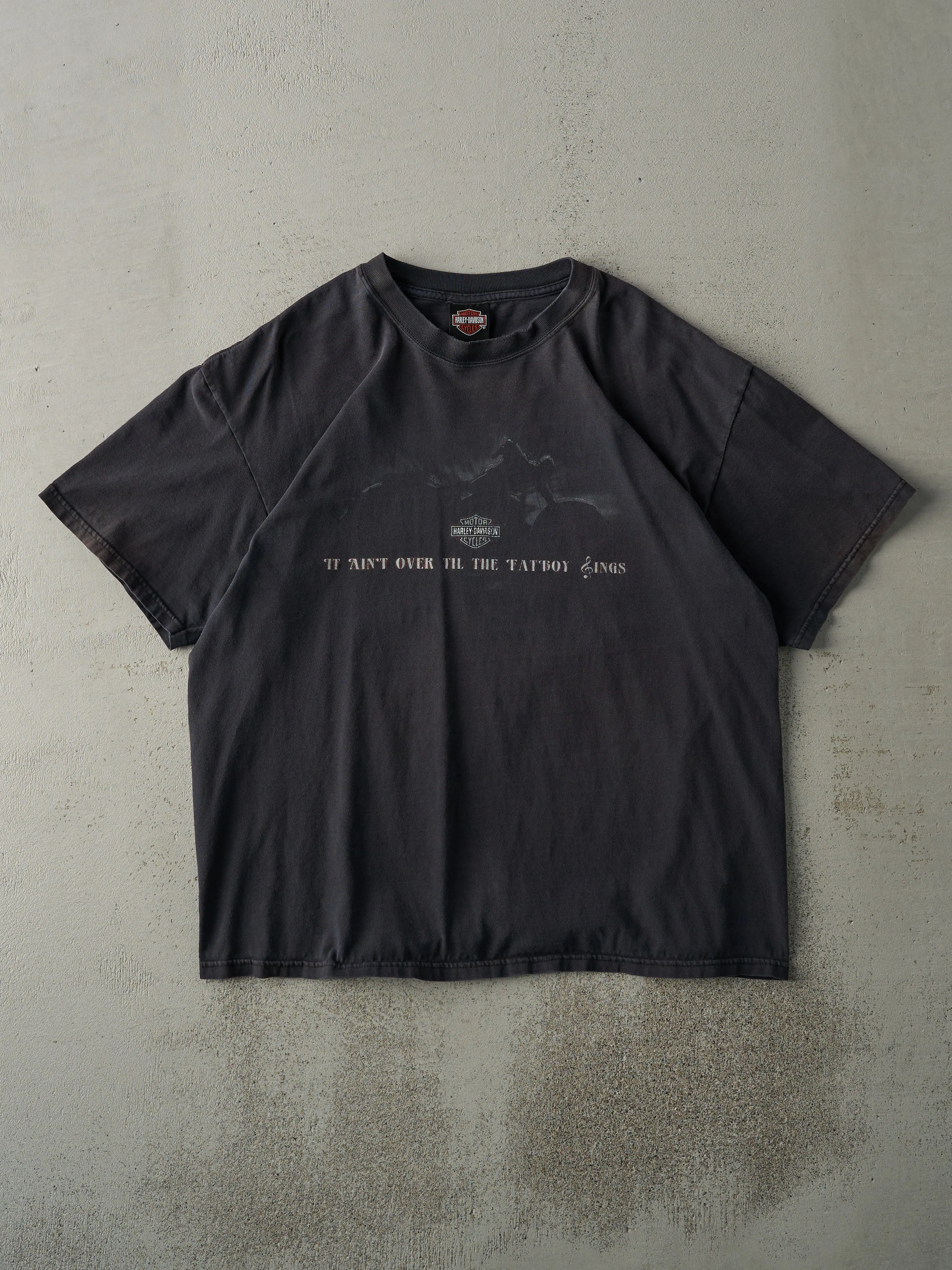 Vintage 08' Black Minot, North Dakota Harley Davidson Tee (M/L) sold by Rebalance Vintage