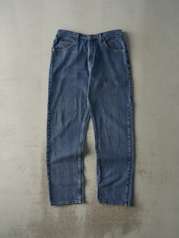 Vintage 90s Dark Wash Wrangler Jeans (34x33.5) sold by Rebalance Vintage