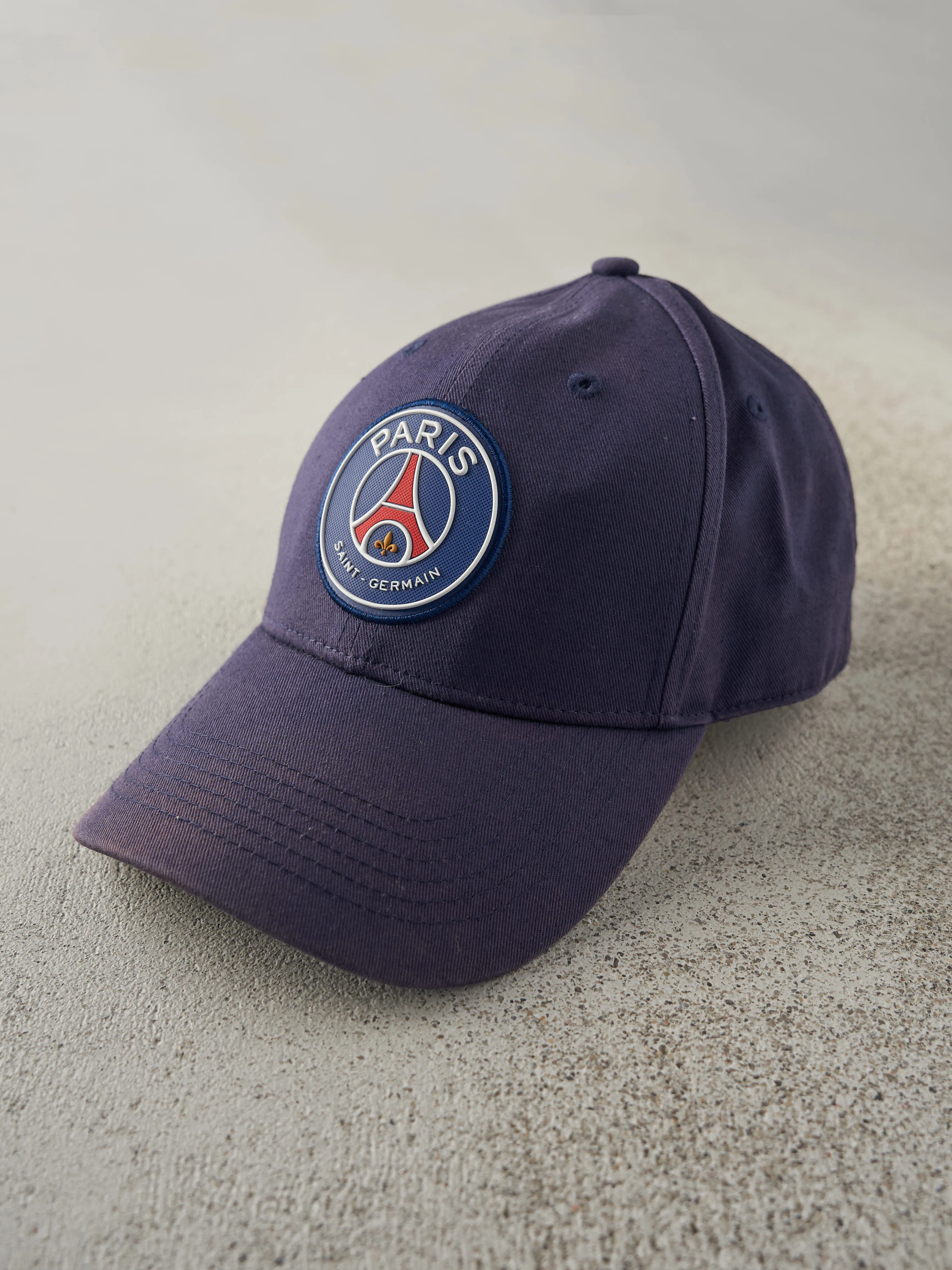 Vintage Y2K Navy Blue Paris Saint - Germain Strap Back Hat sold by Rebalance Vintage product image thumbnail 2
