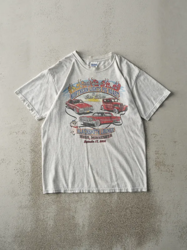 Vintage 06' Heather Grey The Northern Lights Pig Roast & Car Show Tee (M) sold by Rebalance Vintage