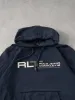 Vintage Y2k Navy Blue Polo Jeans Company Hoodie (L) sold by Rebalance Vintage