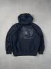Vintage Y2k Navy Blue Polo Jeans Company Hoodie (L) sold by Rebalance Vintage