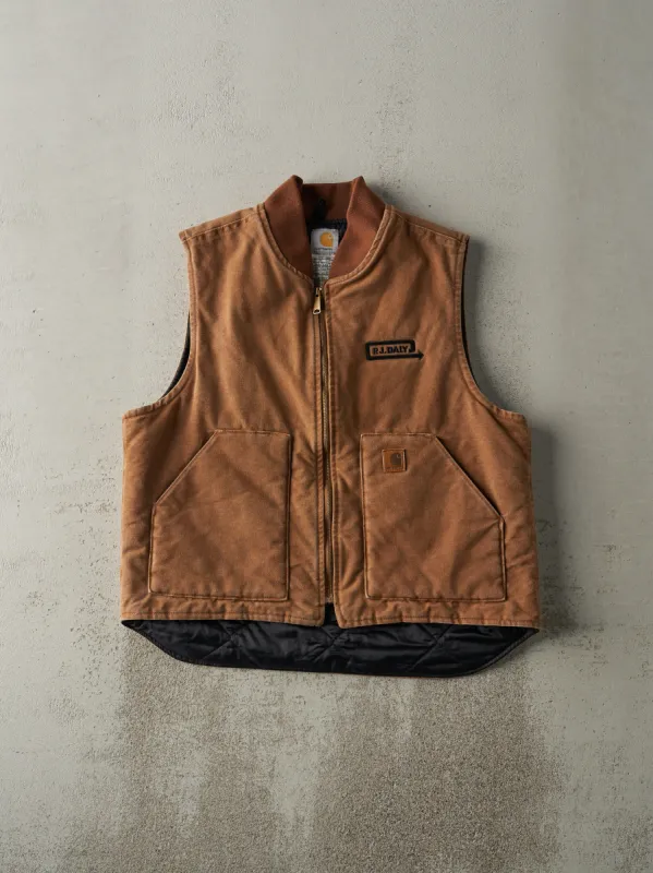 Vintage Y2K Camel Embroidered Carhartt Vest (M) sold by Rebalance Vintage