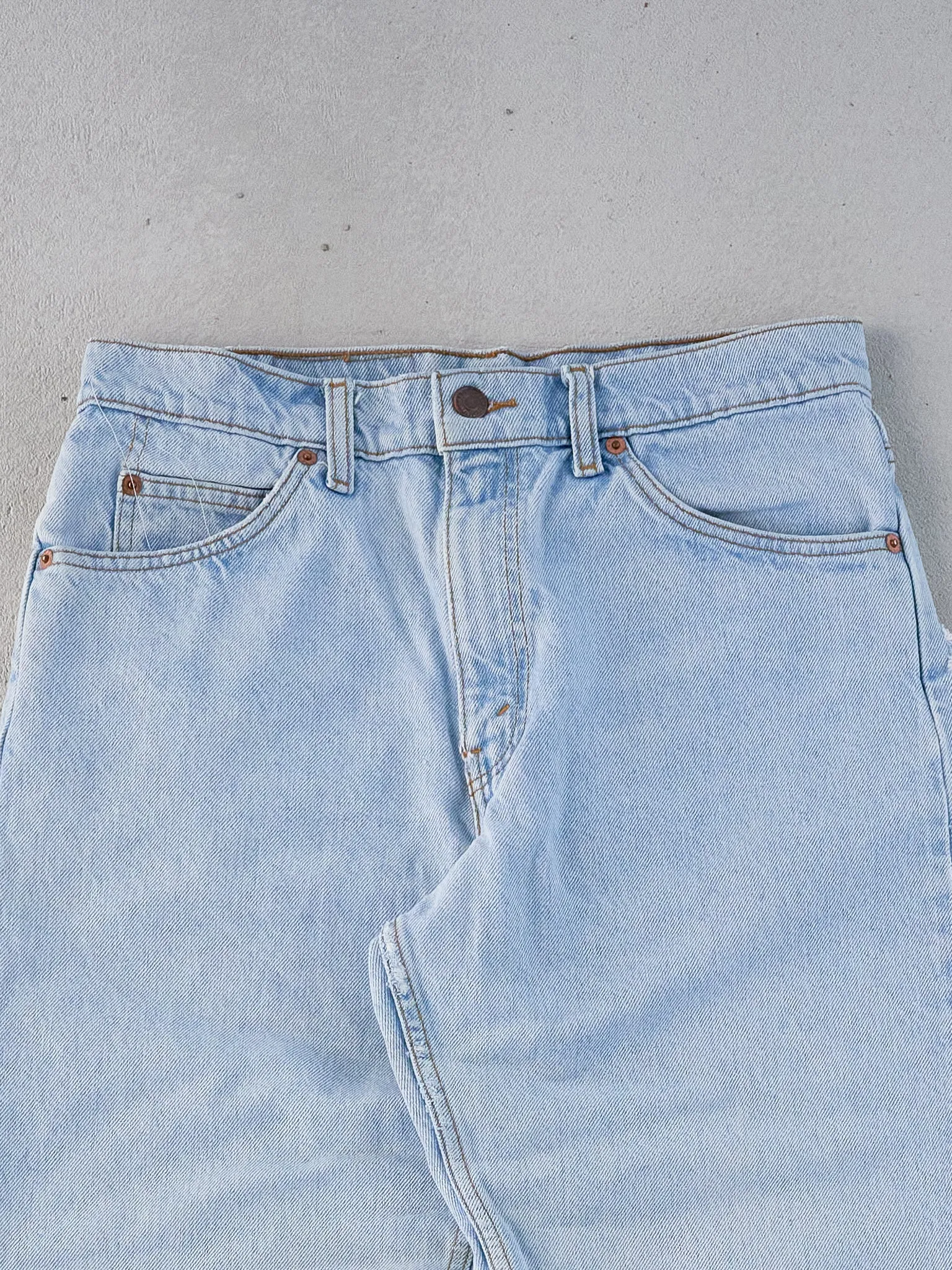 Vintage 70s Light Blue Levi's 550 Denim Jeans (29x32) sold by Rebalance Vintage product image thumbnail 3
