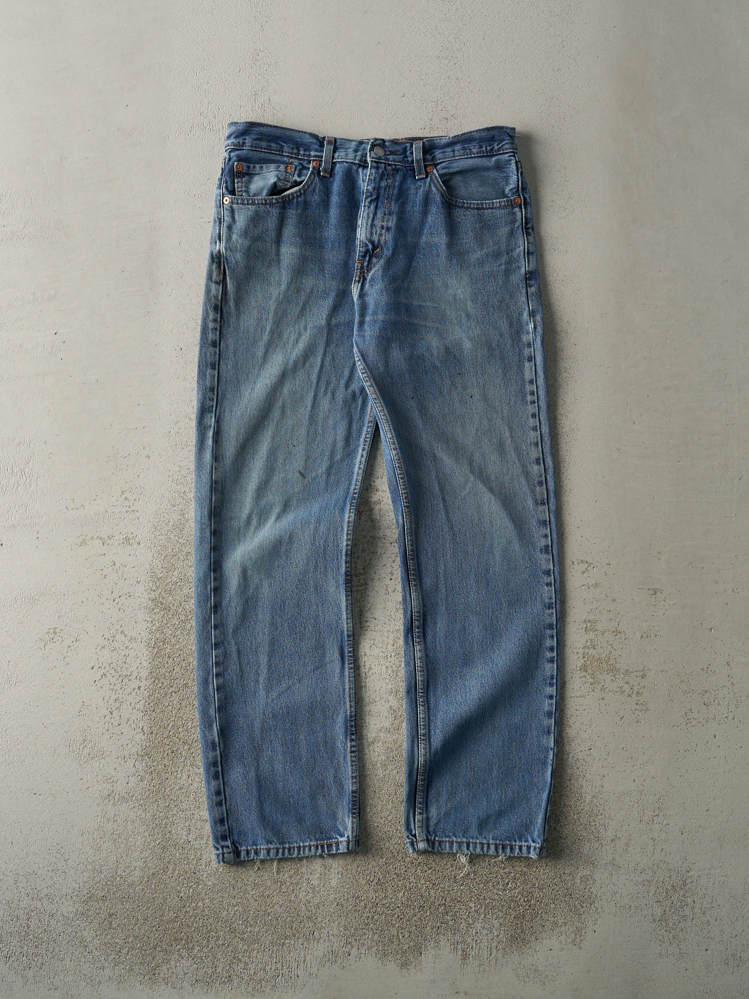 Vintage Y2K Mid Wash Levi's 505 Jeans (33x30.5) sold by Rebalance Vintage