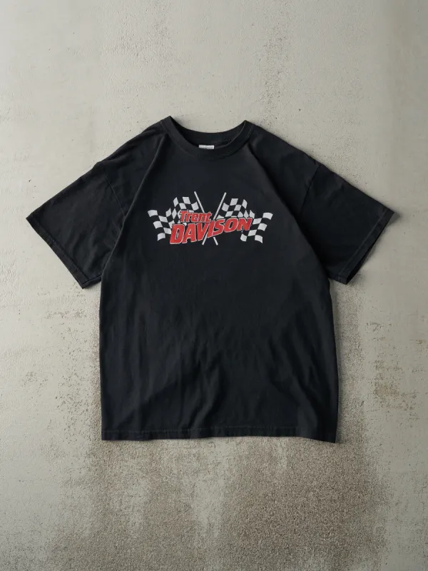 Vintage Y2K Black Trent Davison Racing Tee (M) sold by Rebalance Vintage