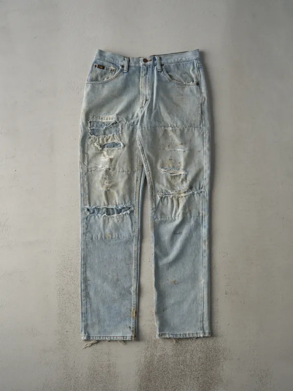 Vintage 90s Light Wash Lee Rugged Jeans (31x32) sold by Rebalance Vintage