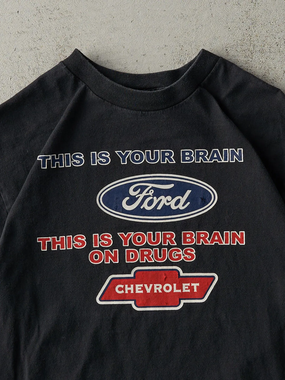 Vintage Y2K Black Ford Parody Tee (S) sold by Rebalance Vintage product image thumbnail 2