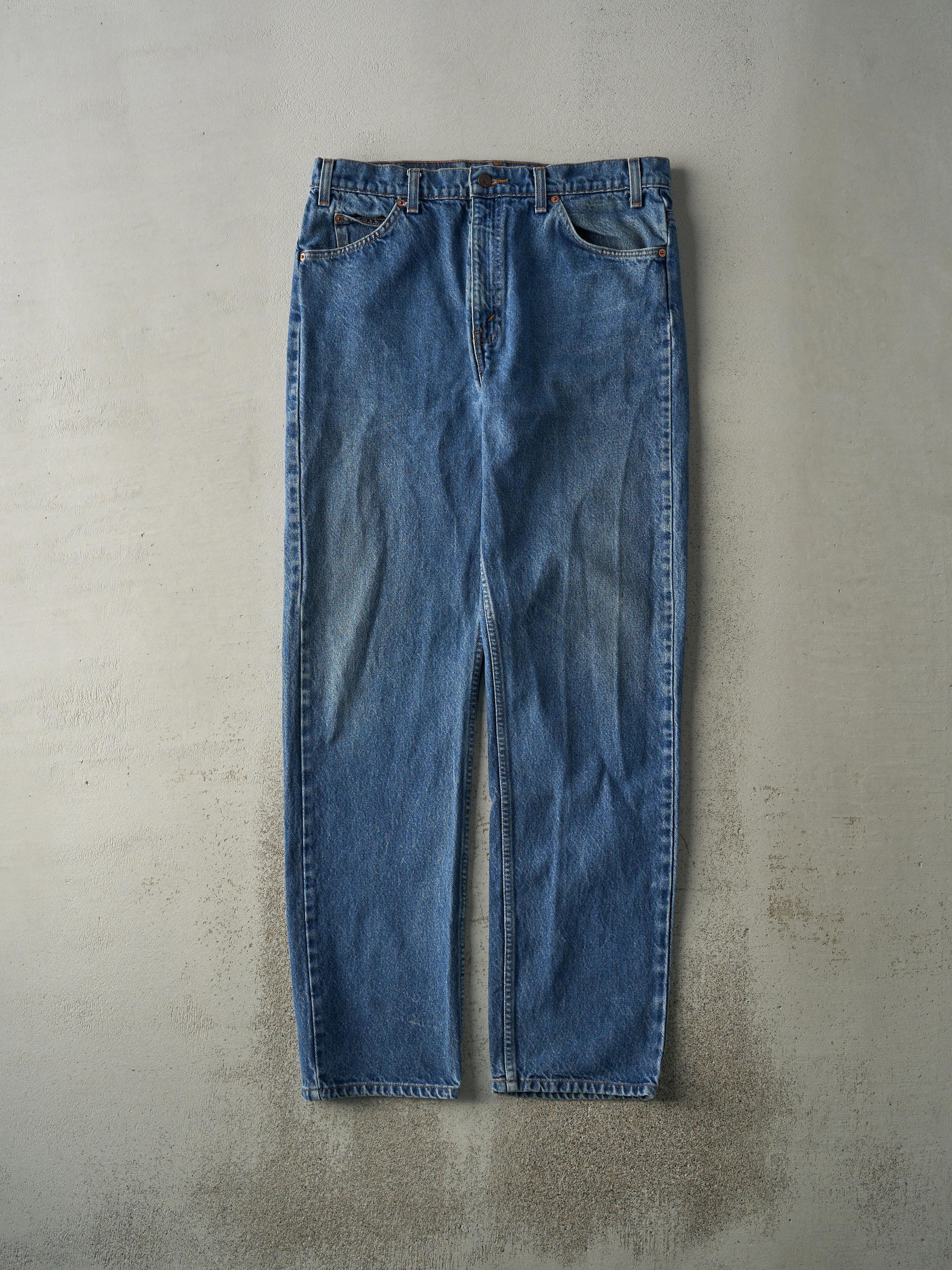 Vintage 90s Light Wash Levi's 505 Orange Tab Jeans (34x33.5) sold by Rebalance Vintage
