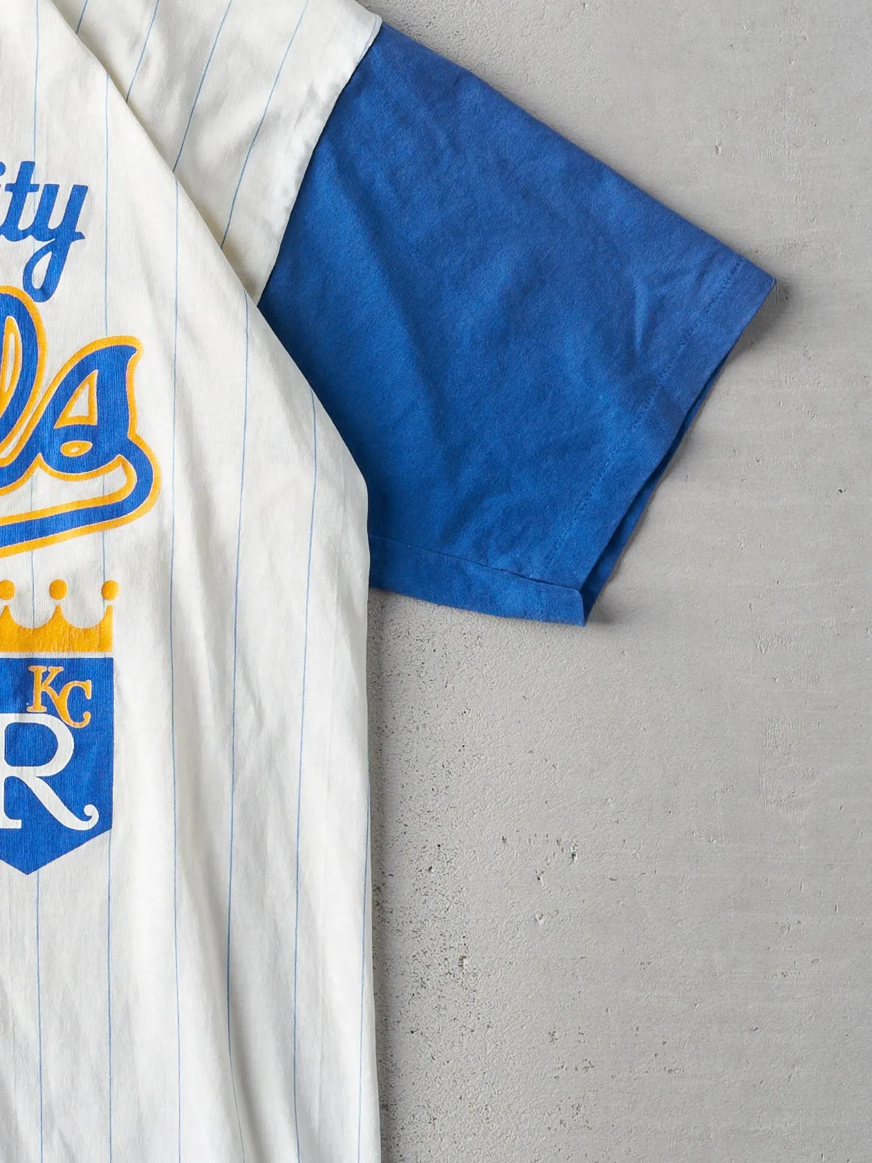 Vintage 88' White Kansas City Royals Jersey Tee (M) sold by Rebalance Vintage product image thumbnail 3