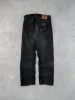 Vintage 90s Black Levi's 501 Denim Jeans (32x32) sold by Rebalance Vintage