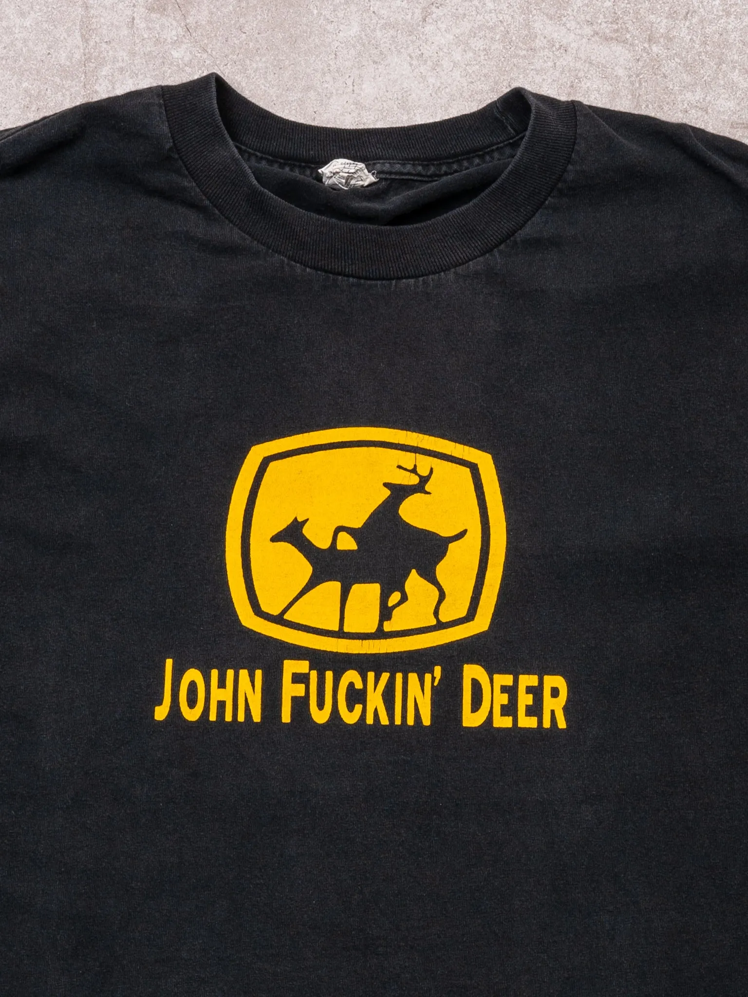 Vintage 90s John F**king Deer Tee (L) sold by Rebalance Vintage product image thumbnail 2